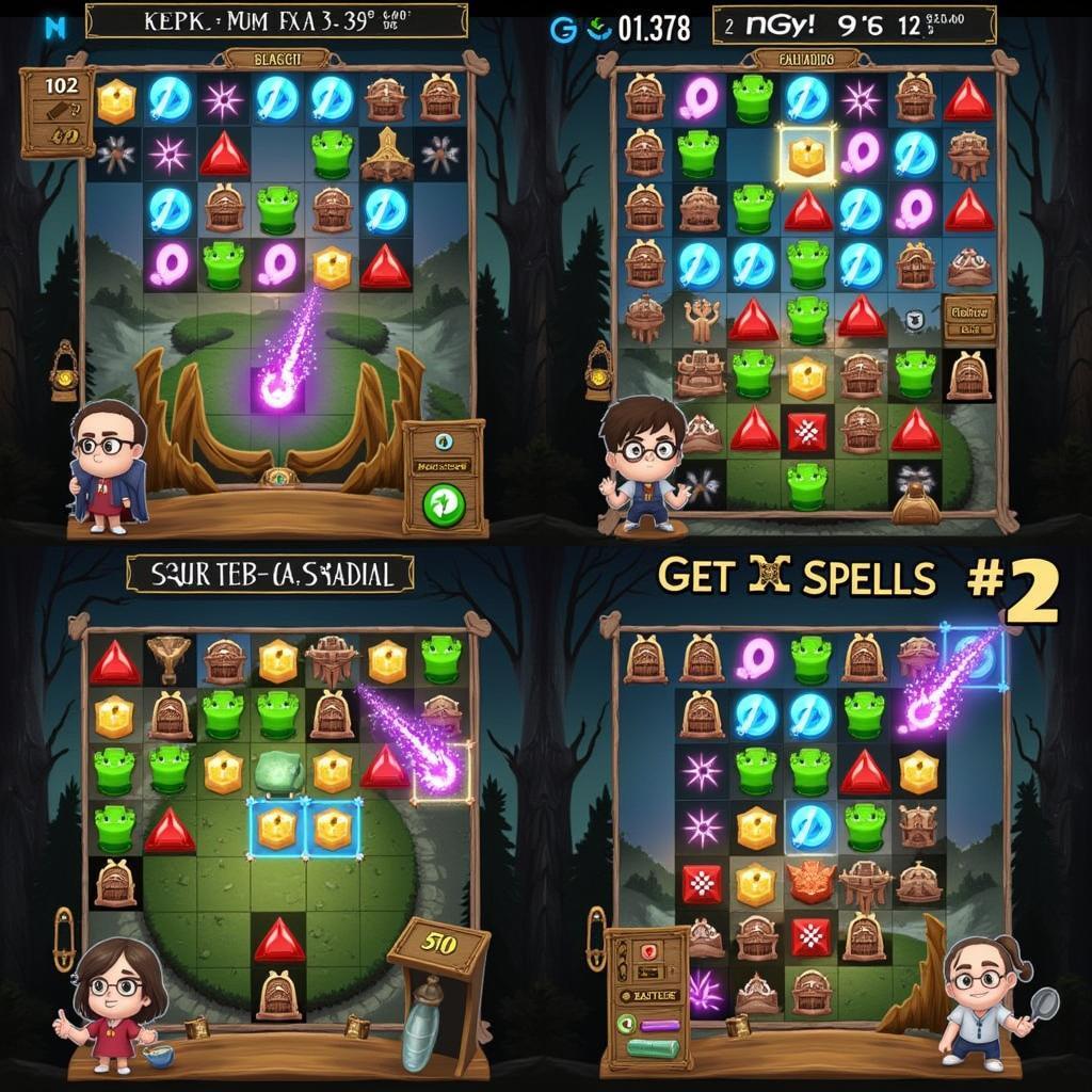 Mẹo chơi Harry Potter: Puzzles & Spells