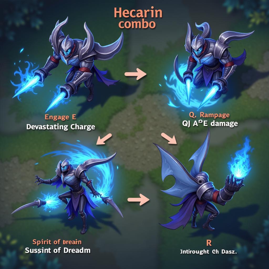 Combo Hecarim rừng