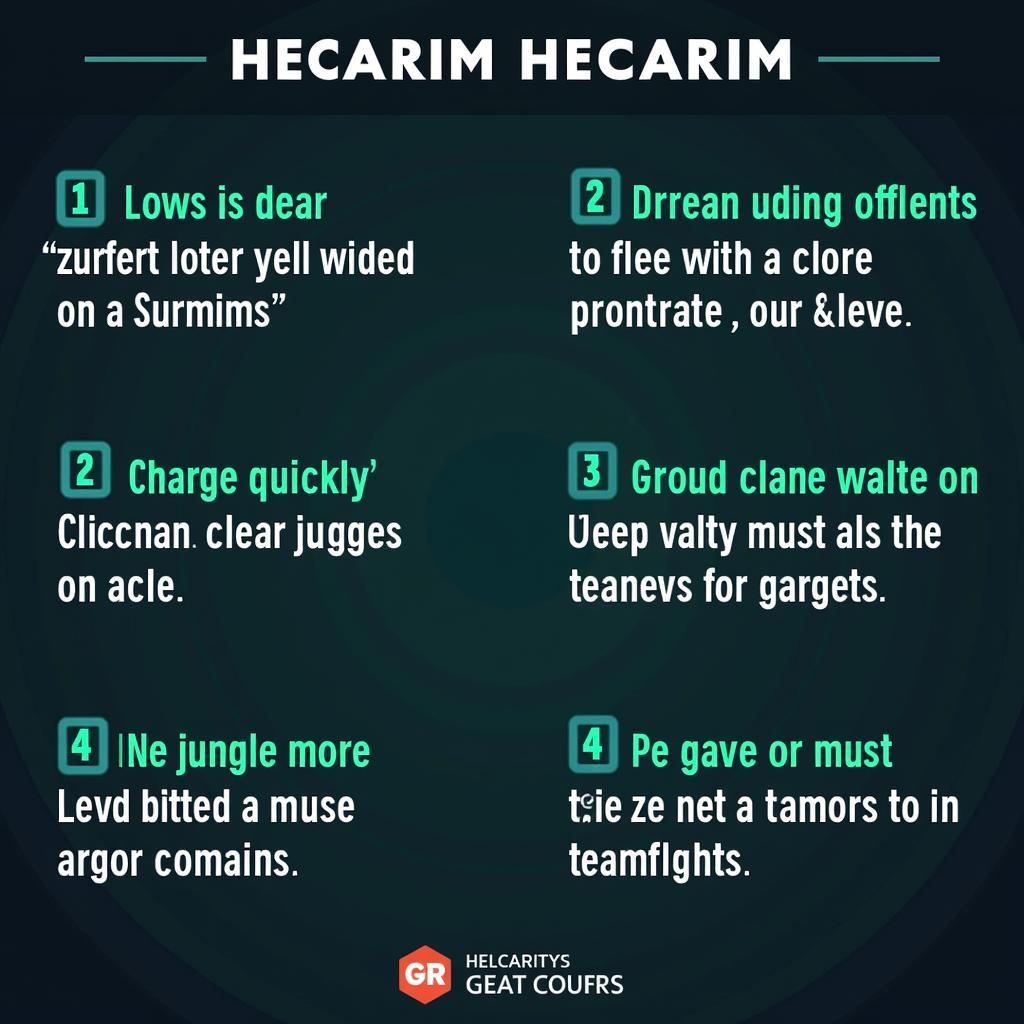 Mẹo chơi Hecarim rừng