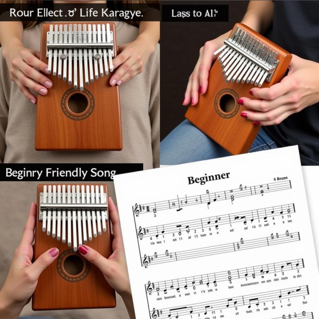 Người mới bắt đầu học chơi đàn kalimba