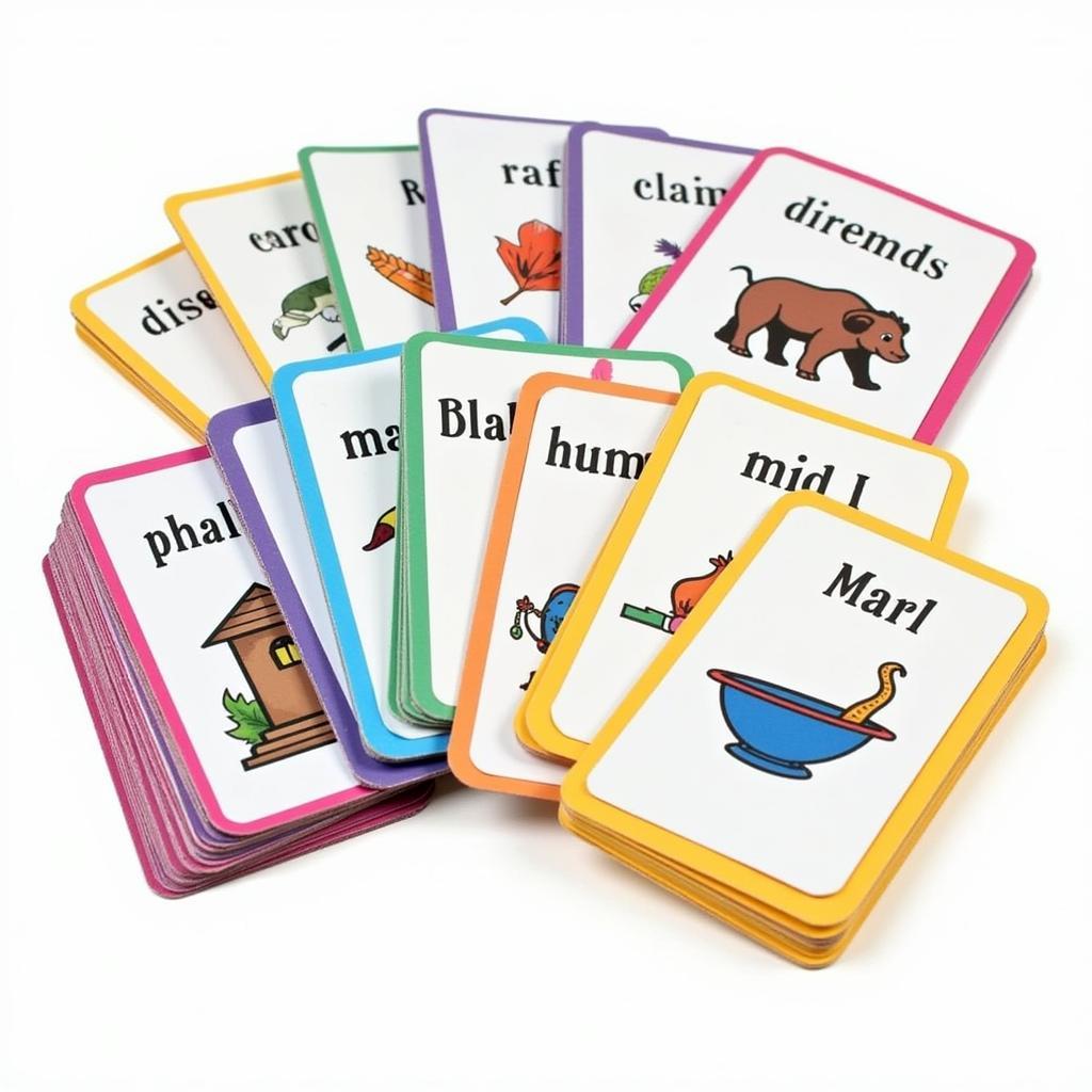 Học từ vựng tiếng Anh với flashcard