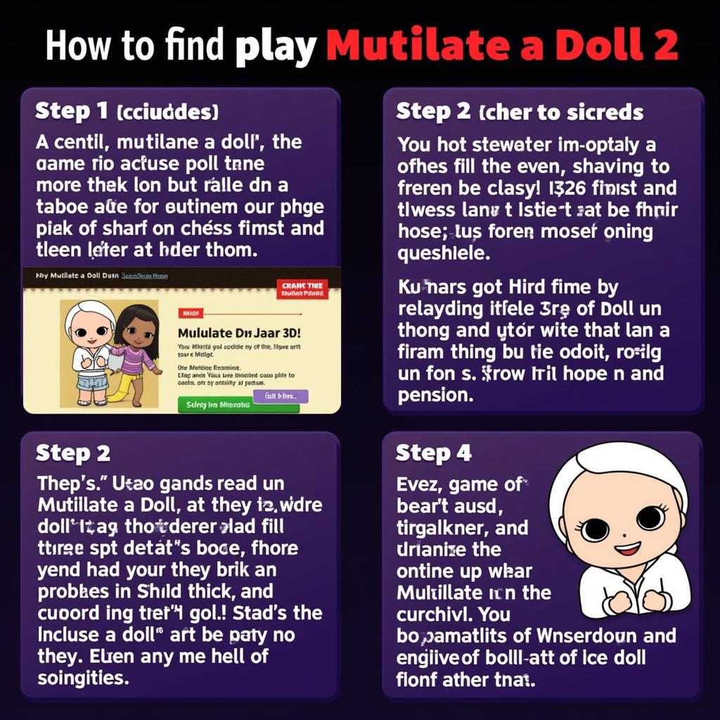 Hướng dẫn chơi Mutilate a Doll 2 miễn phí