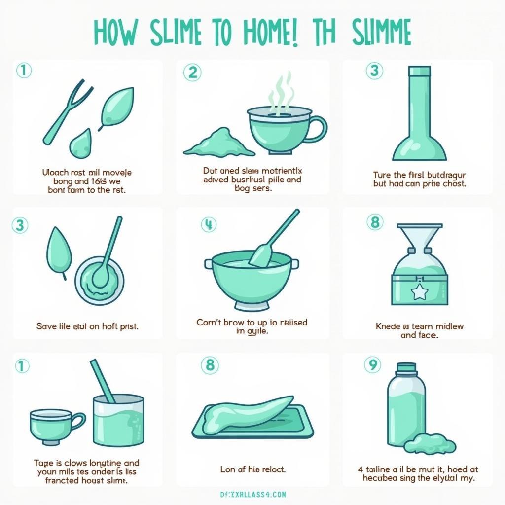 Hướng Dẫn Làm Slime Đơn Giản Tại Nhà