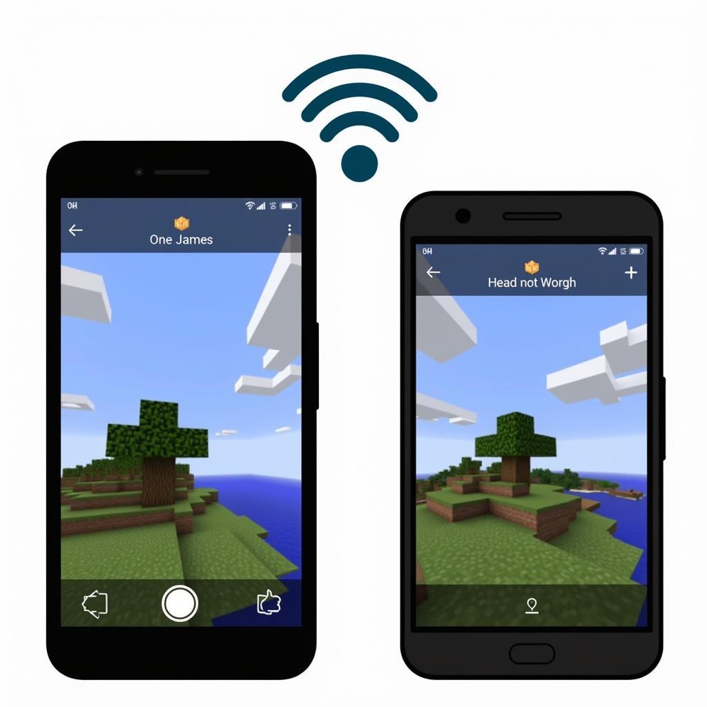 Kết nối Minecraft PE qua mạng LAN