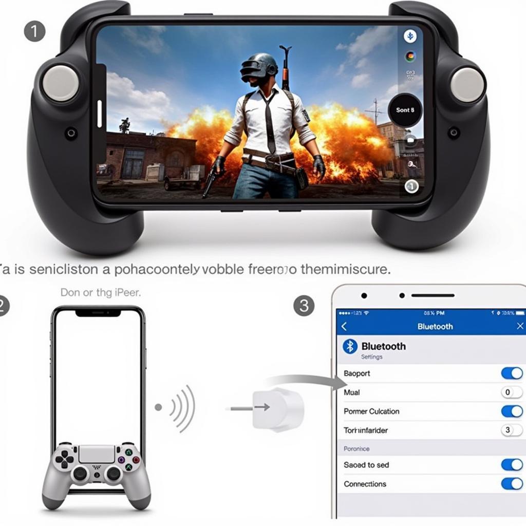 Kết nối tay cầm PS4 với iOS cho PUBG Mobile