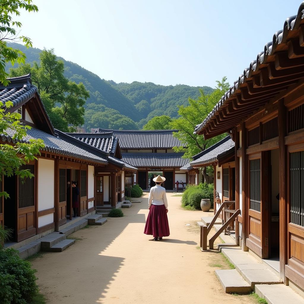 Làng Hanok Namsan yên bình, Hàn Quốc