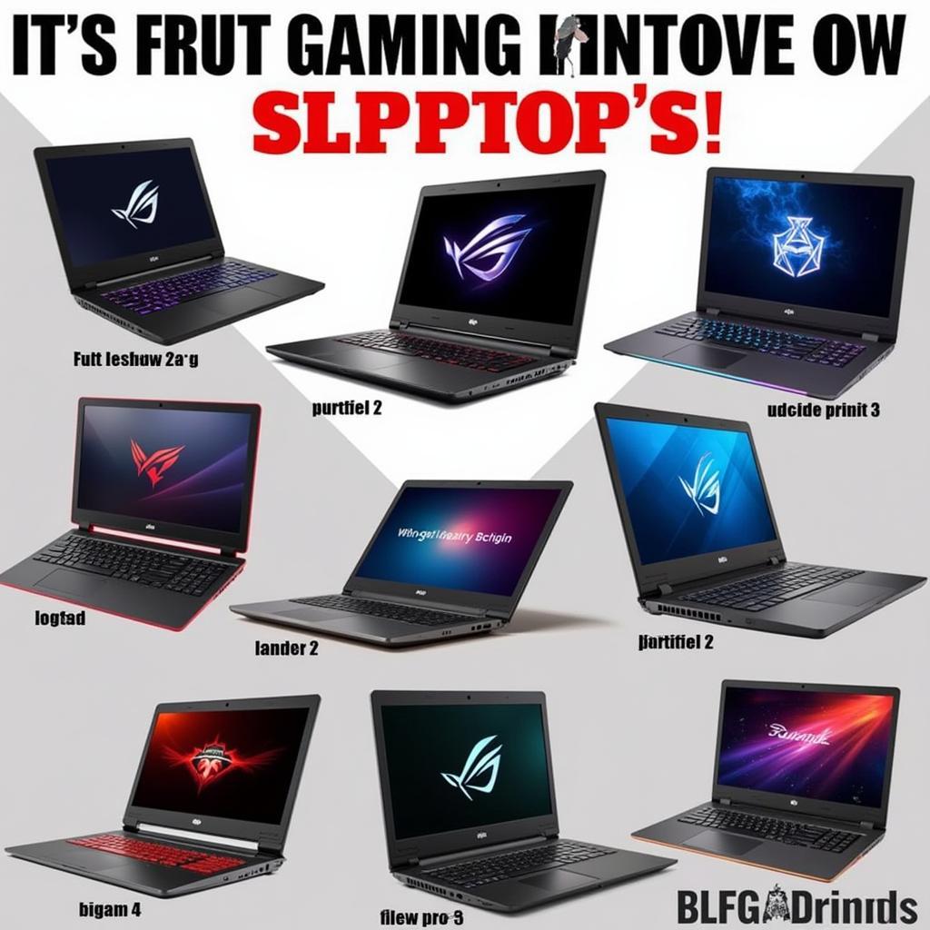 Laptop Chơi Game Các Thương Hiệu