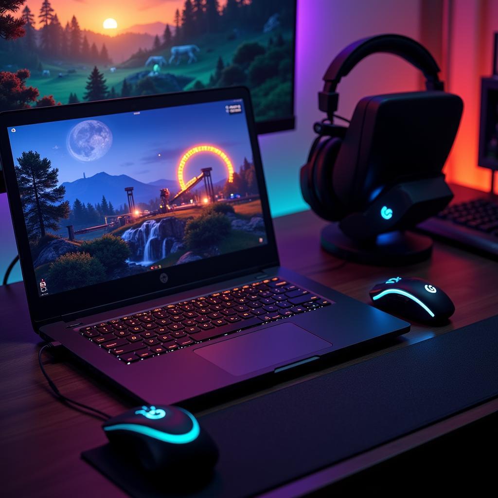 Laptop chơi game và phụ kiện