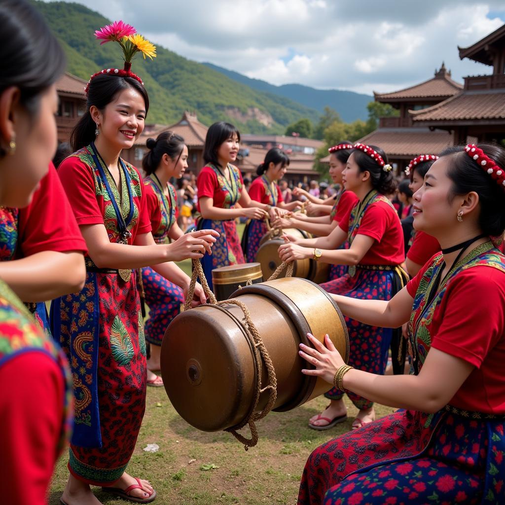 Lễ Hội Cồng Chiêng Tây Nguyên Gia Lai