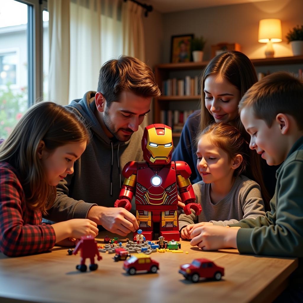 Bộ đồ chơi Lego Iron Man cho gia đình