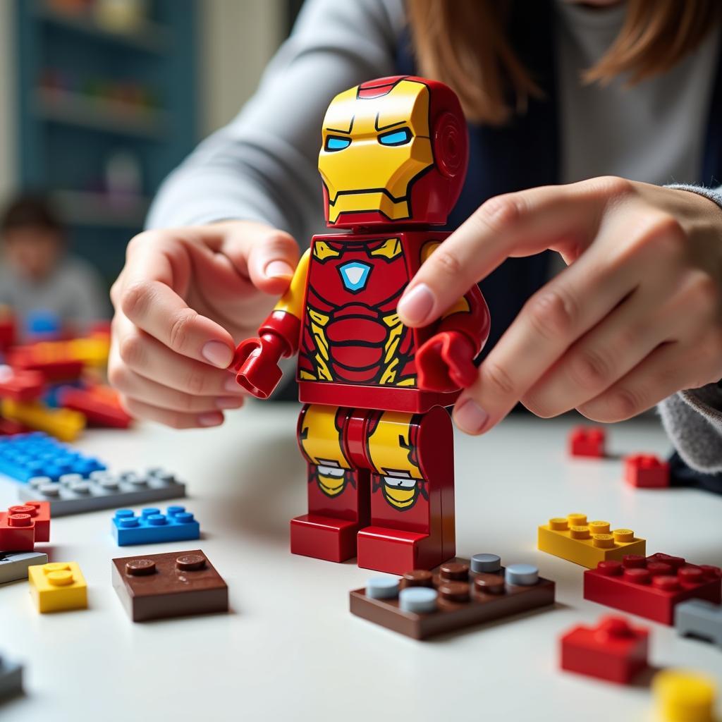 Bộ đồ chơi Lego Iron Man lắp ráp