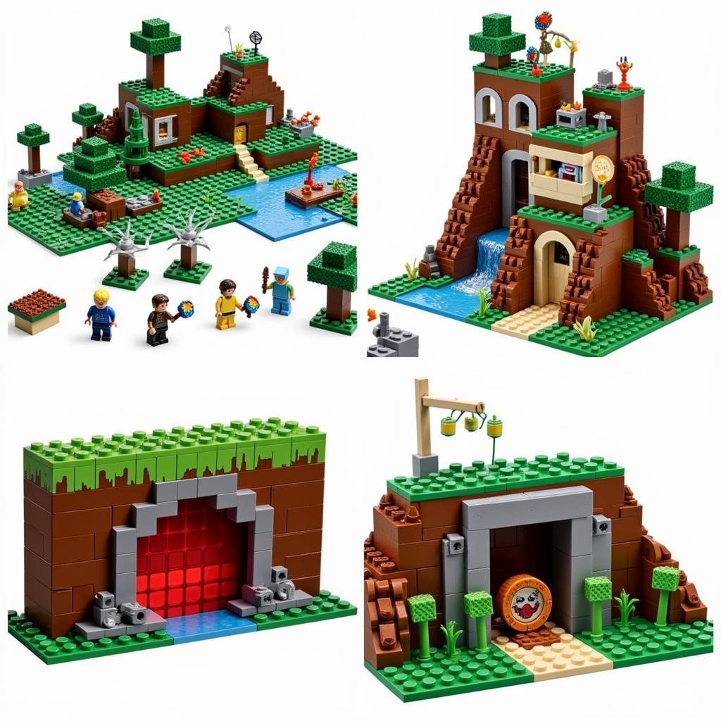 Lego Minecraft Thế Giới Riêng