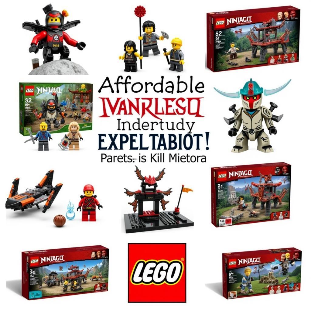 Bộ đồ chơi Lego Ninjago giá rẻ cho bé