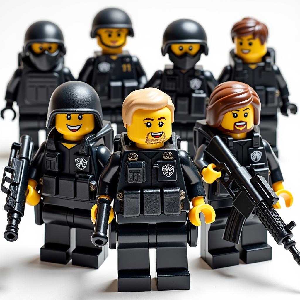 Các nhân vật Lego Swat