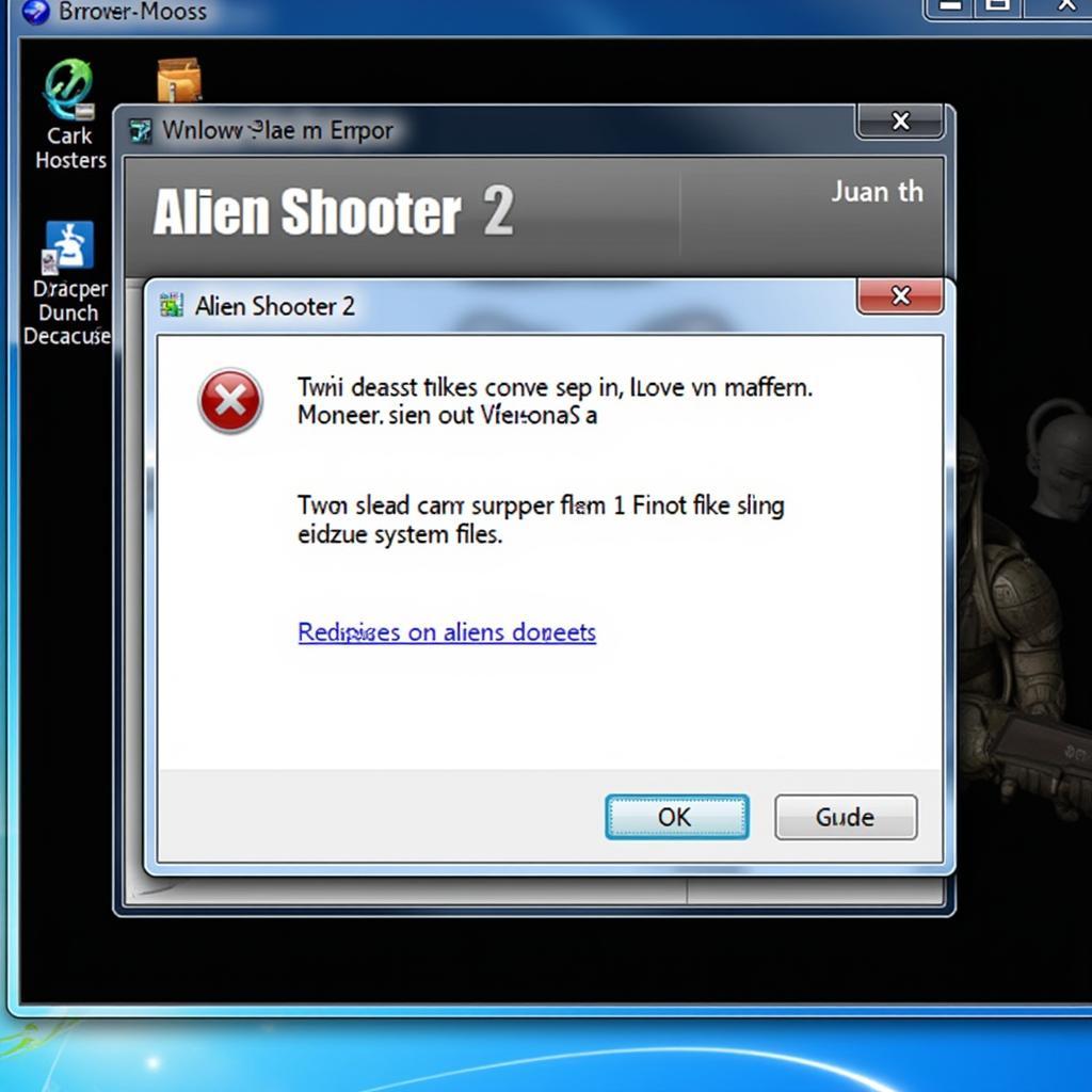 Lỗi chạy Alien Shooter 2 trên Win 7