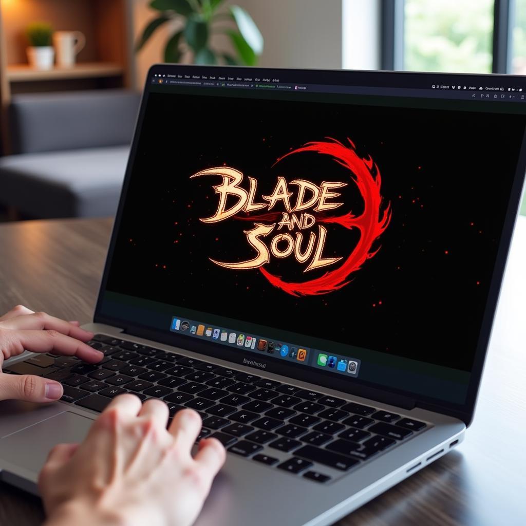 Macbook chơi game Blade and Soul bằng máy ảo