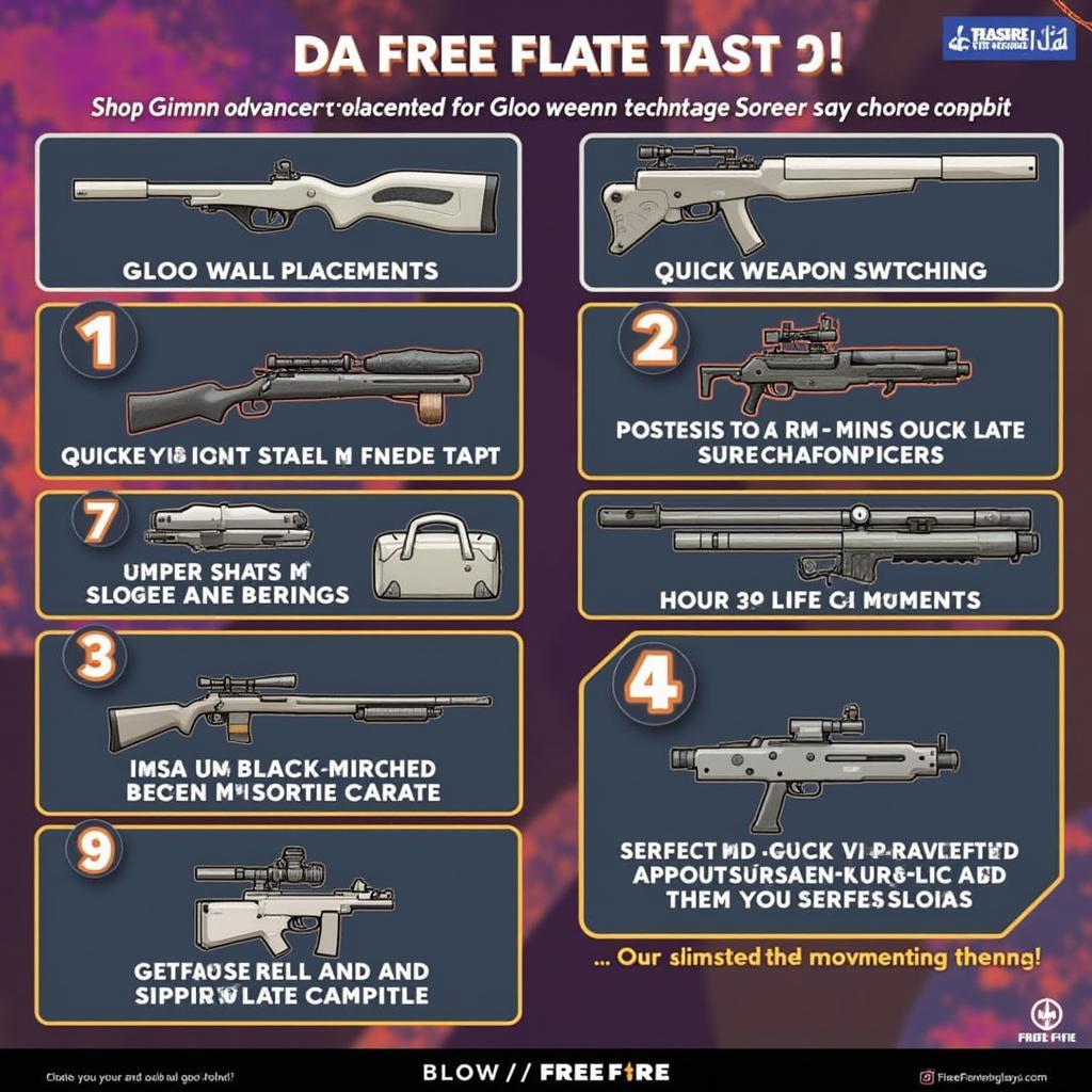 Mẹo và thủ thuật Free Fire