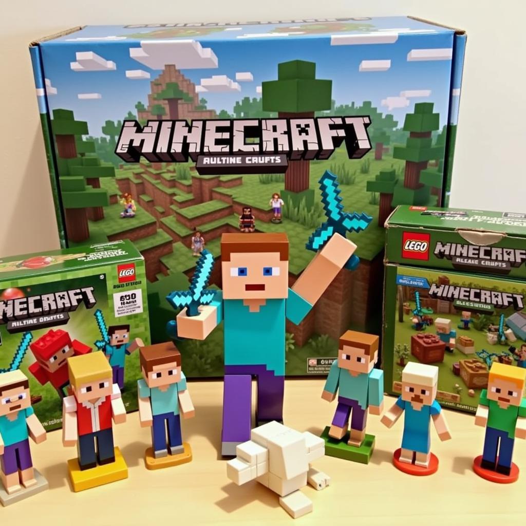 Mô hình Minecraft giá rẻ