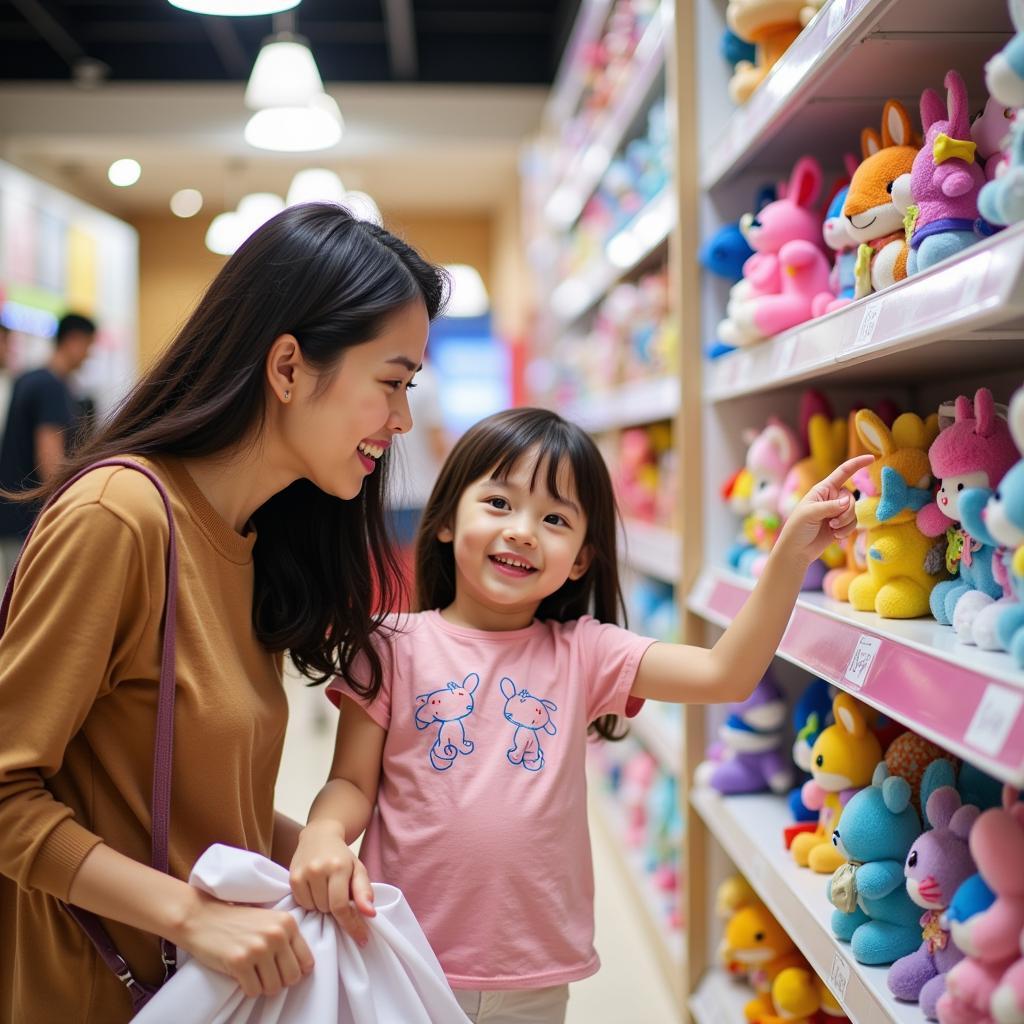 Mua sắm đồ chơi tại Savico Megamall