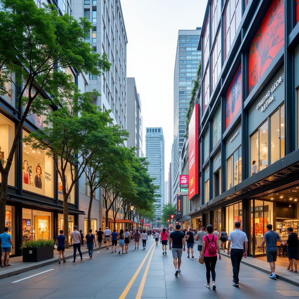 Trải nghiệm mua sắm tại Orchard Road Singapore