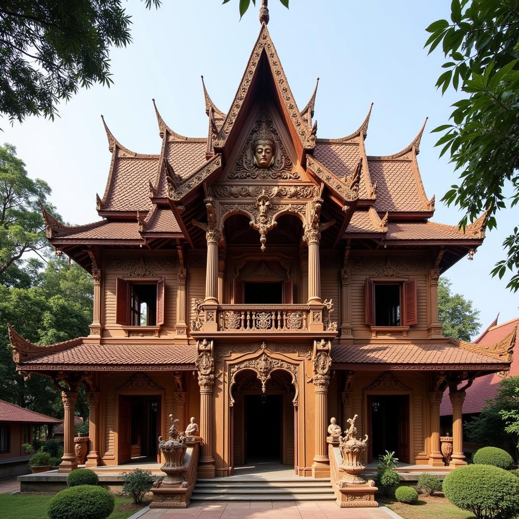 Ngôi đền Chân Thật (Sanctuary of Truth) tại Pattaya