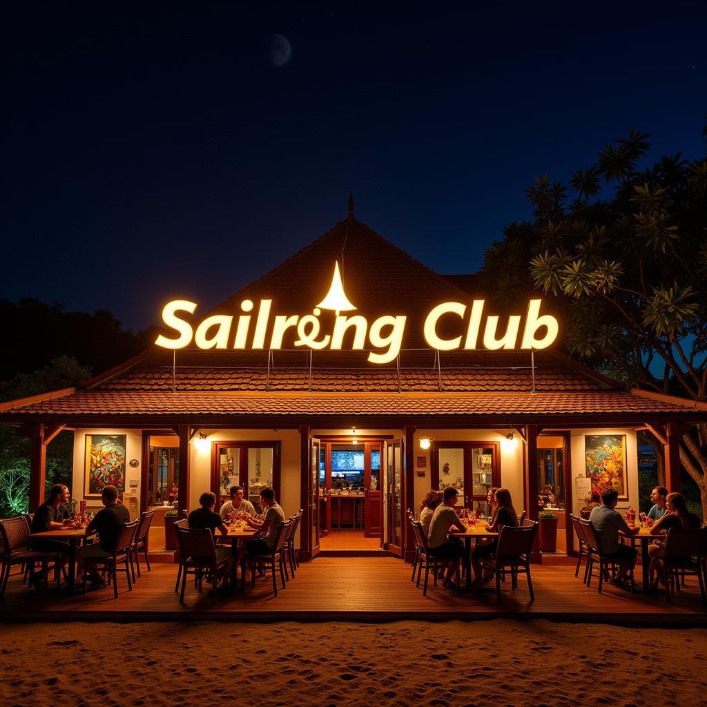 Sailing Club Nha Trang về đêm