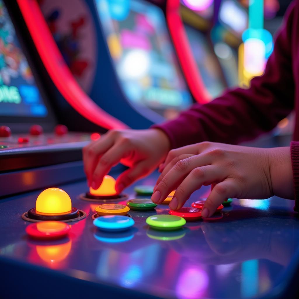 The Joy of Playing Games at an Entertainment Center