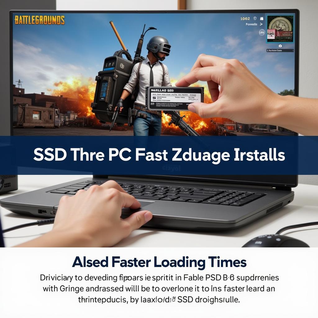 Ổ cứng SSD cho PUBG