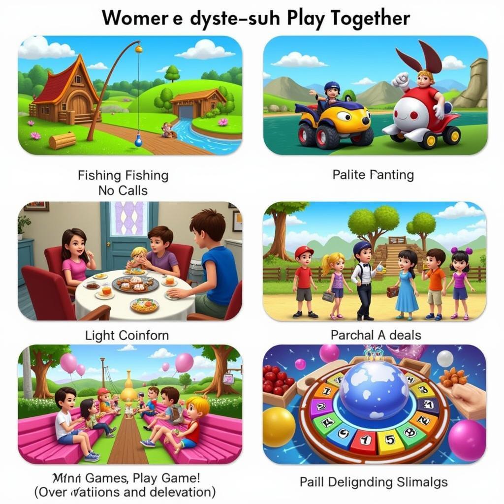 Các hoạt động thú vị trong Play Together