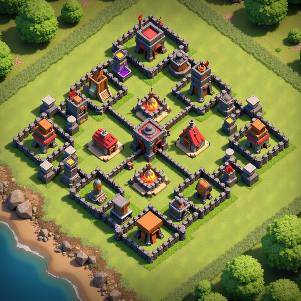 Quản lý tài nguyên Clash of Clans