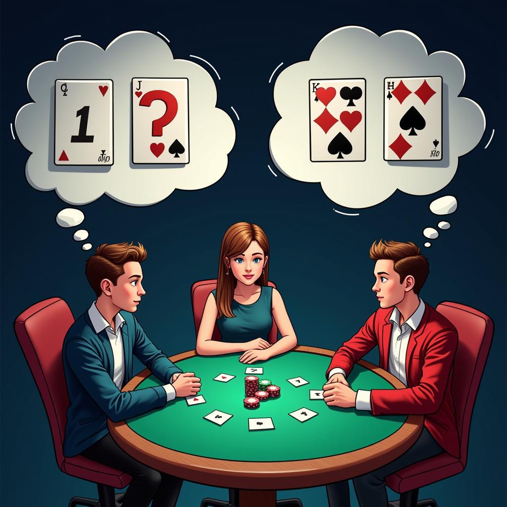 Quan sát đối thủ khi chơi poker online