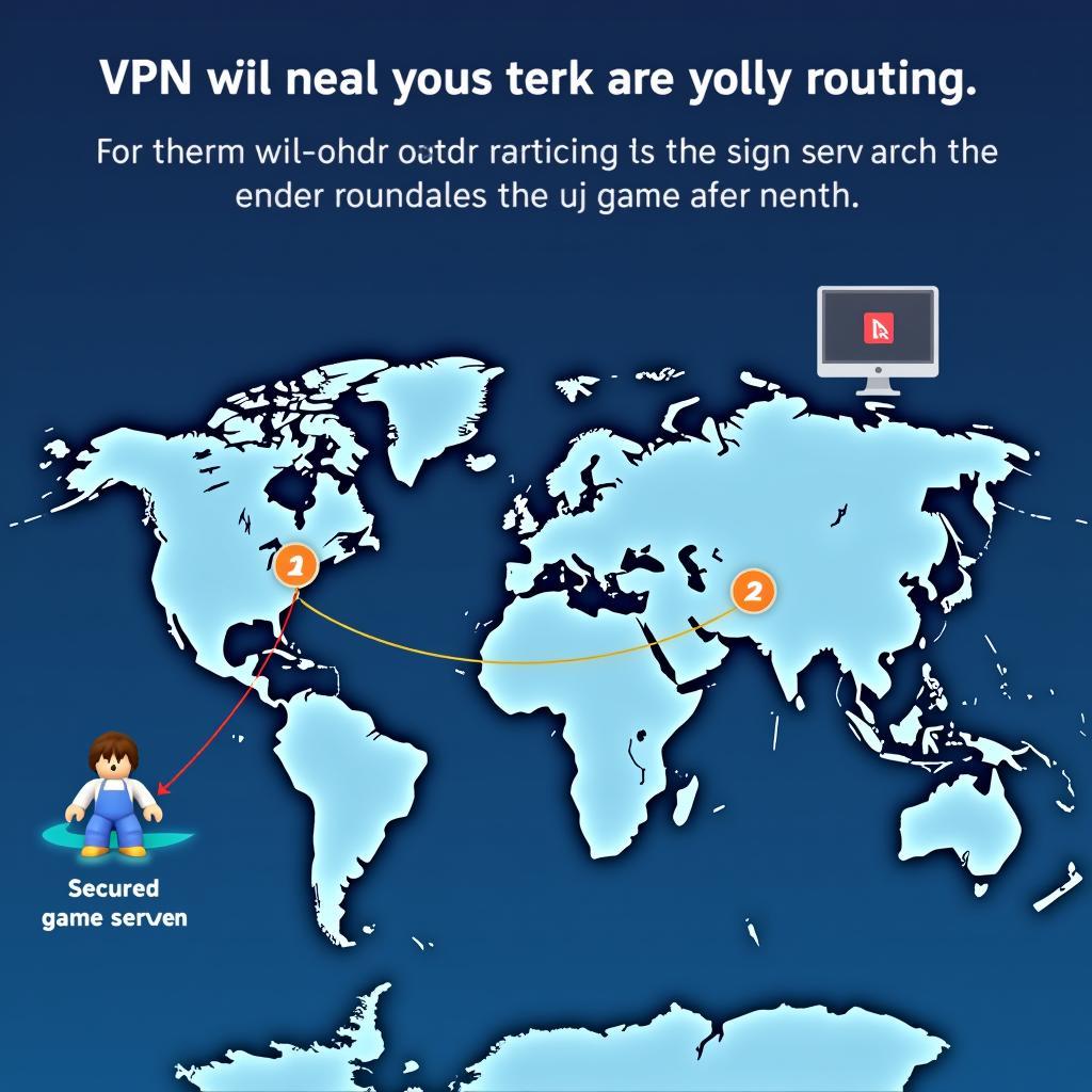 Sử dụng VPN để giảm lag Roblox