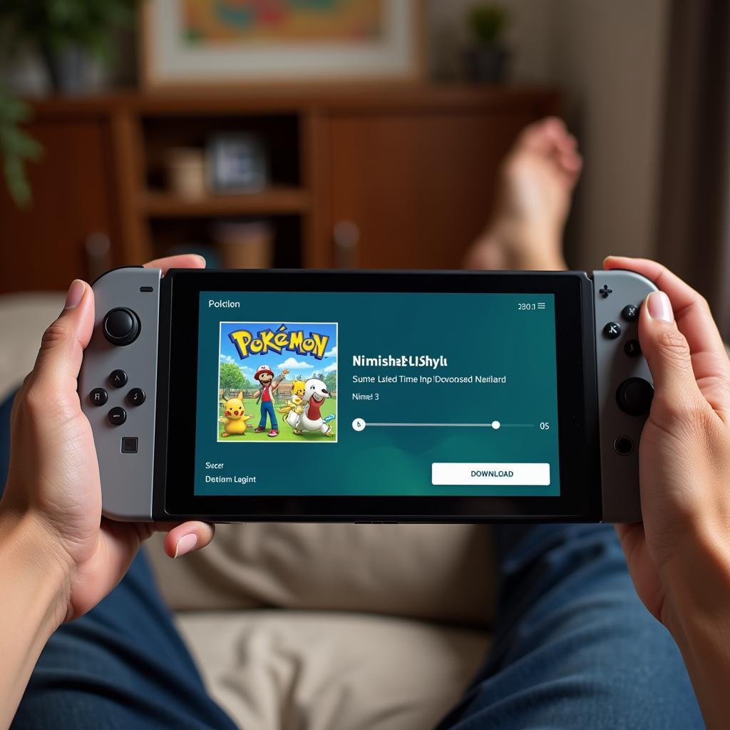 Tải game Pokemon trên Nintendo Switch