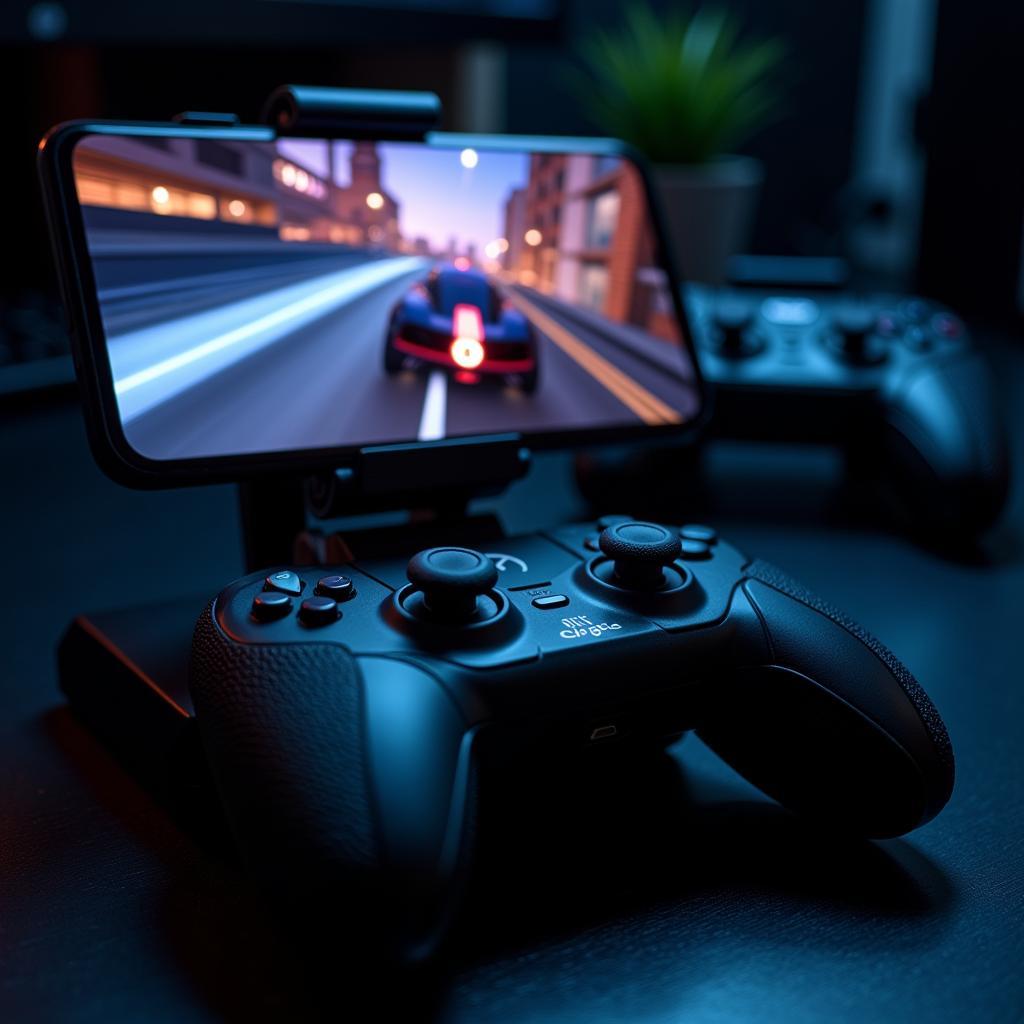 Tay cầm chơi game điện thoại Bluetooth