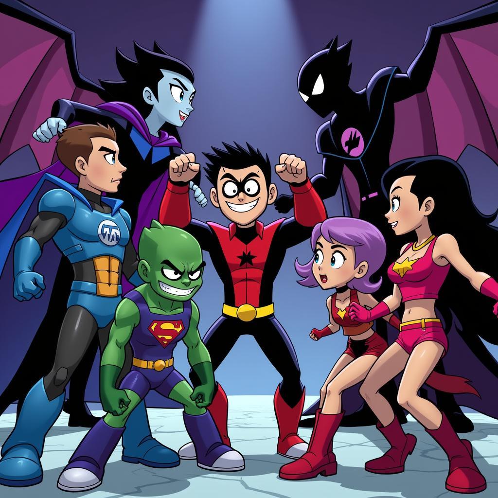 Teen Titans strategic gameplay