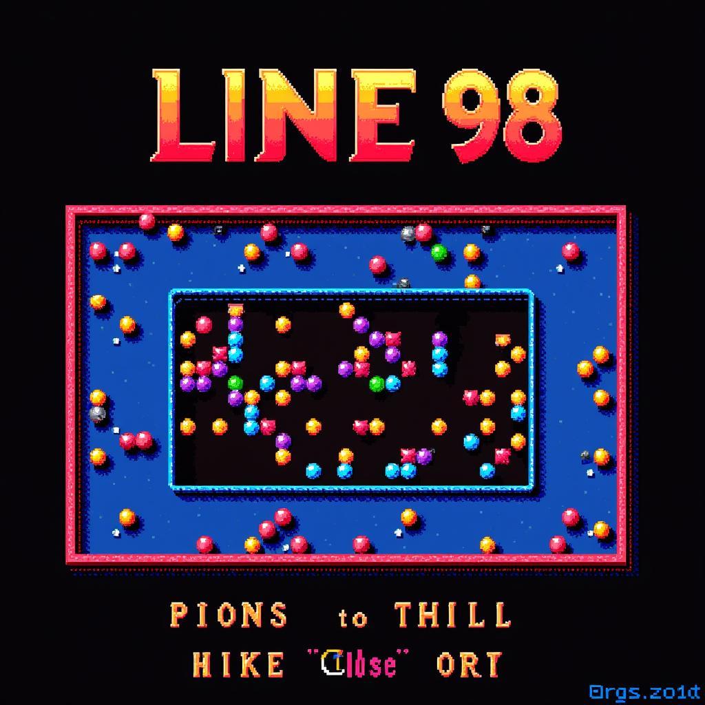 Line 98 Classic Game Start Screen