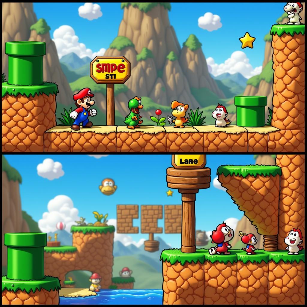 Trò chơi Mario miễn phí: Super Mario Flash