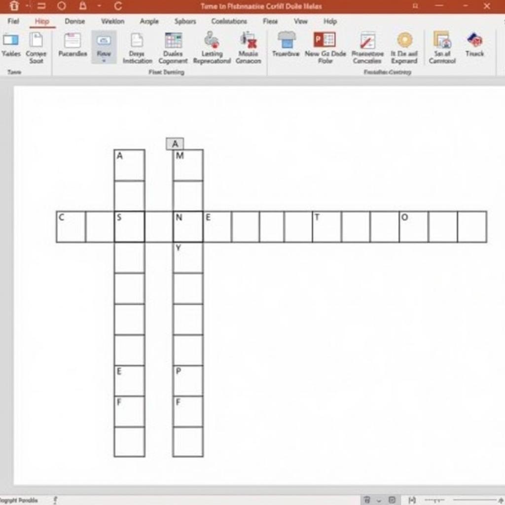 Trò chơi ô chữ trên powerpoint