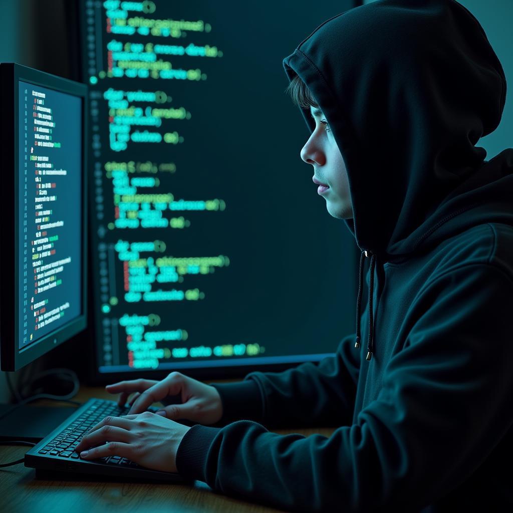 Hacker tấn công hệ thống trò chơi