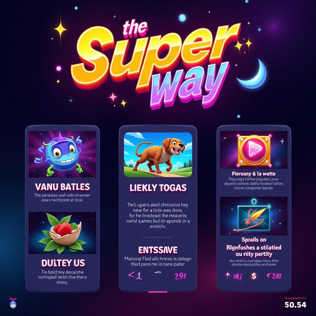 Giới thiệu về trò chơi Super Way