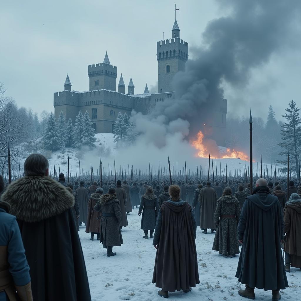 Trận chiến Winterfell trong Trò Chơi Vương Quyền Phần 8