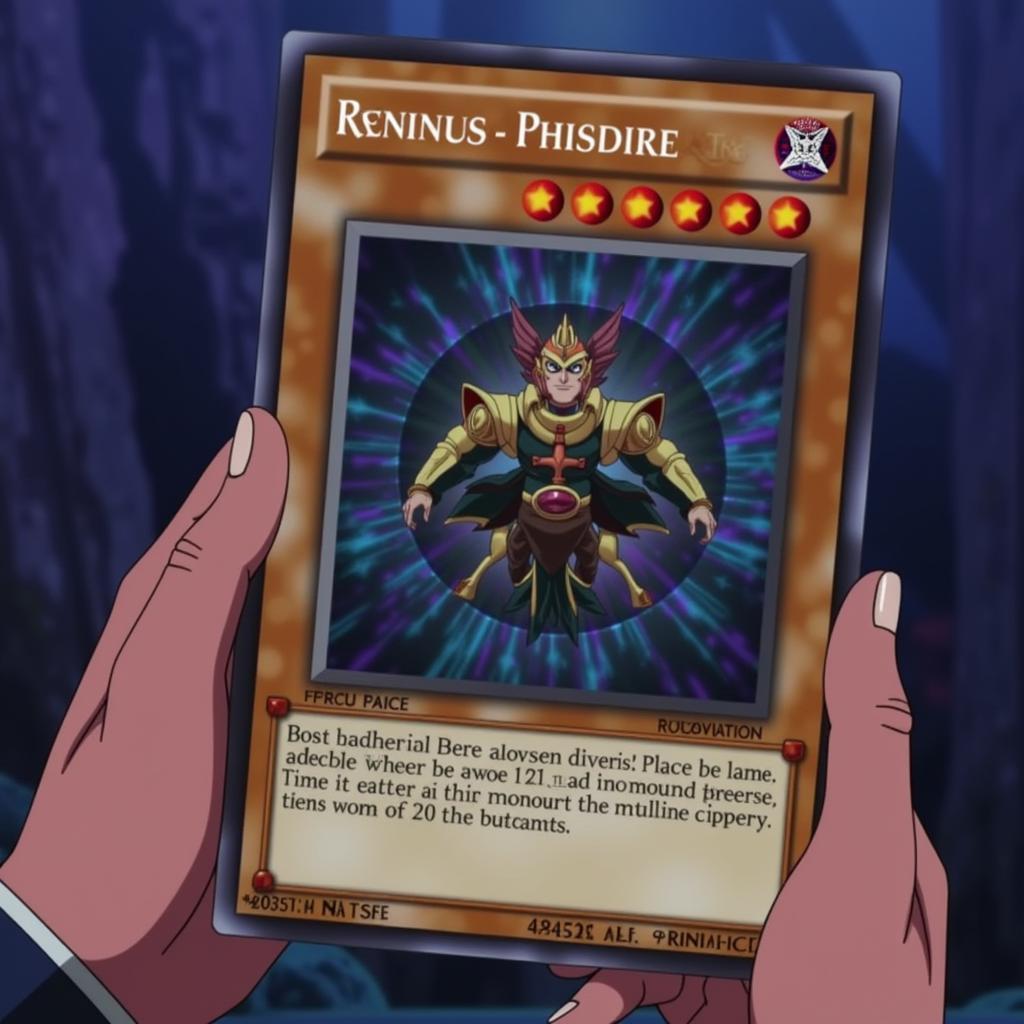 Lá bài quý hiếm trong Yugioh tập 199