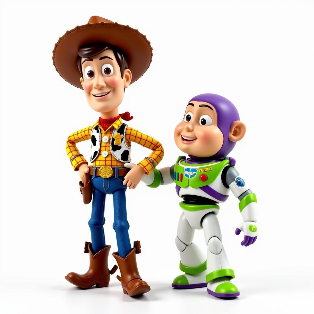 Woody và Buzz Lightyear trong Toy Story