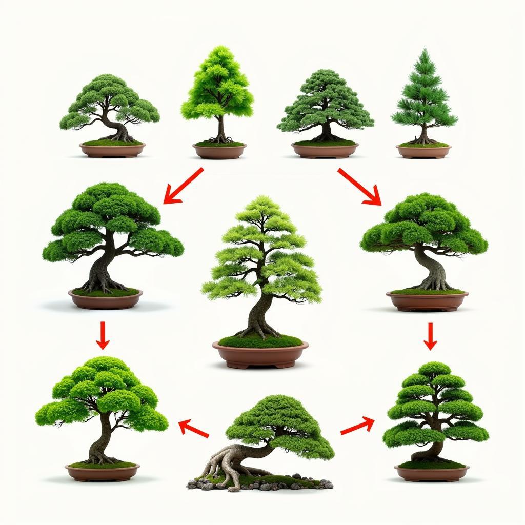 Ý nghĩa phong thủy của cây bonsai mang lại may mắn và tài lộc