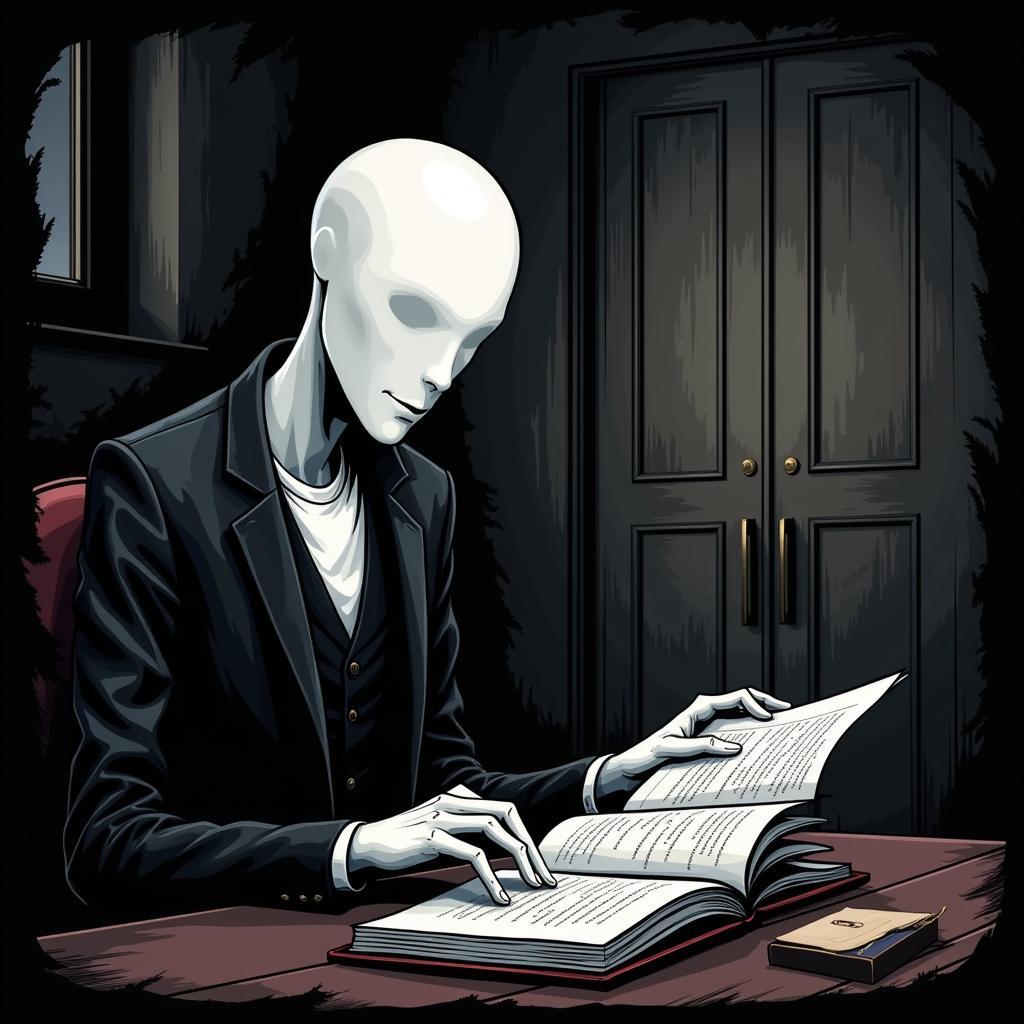 Slenderman tuân thủ luật chơi