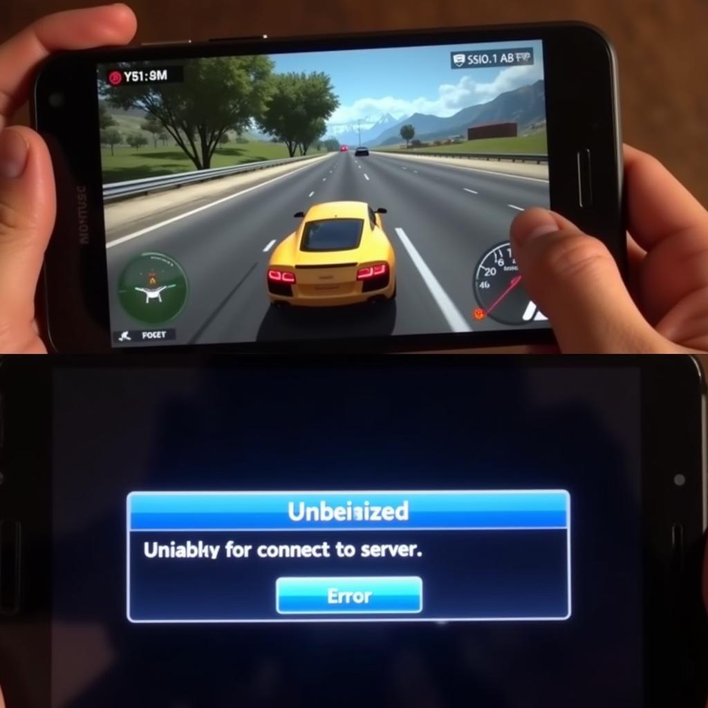 Asphalt 8 không kết nối được mạng