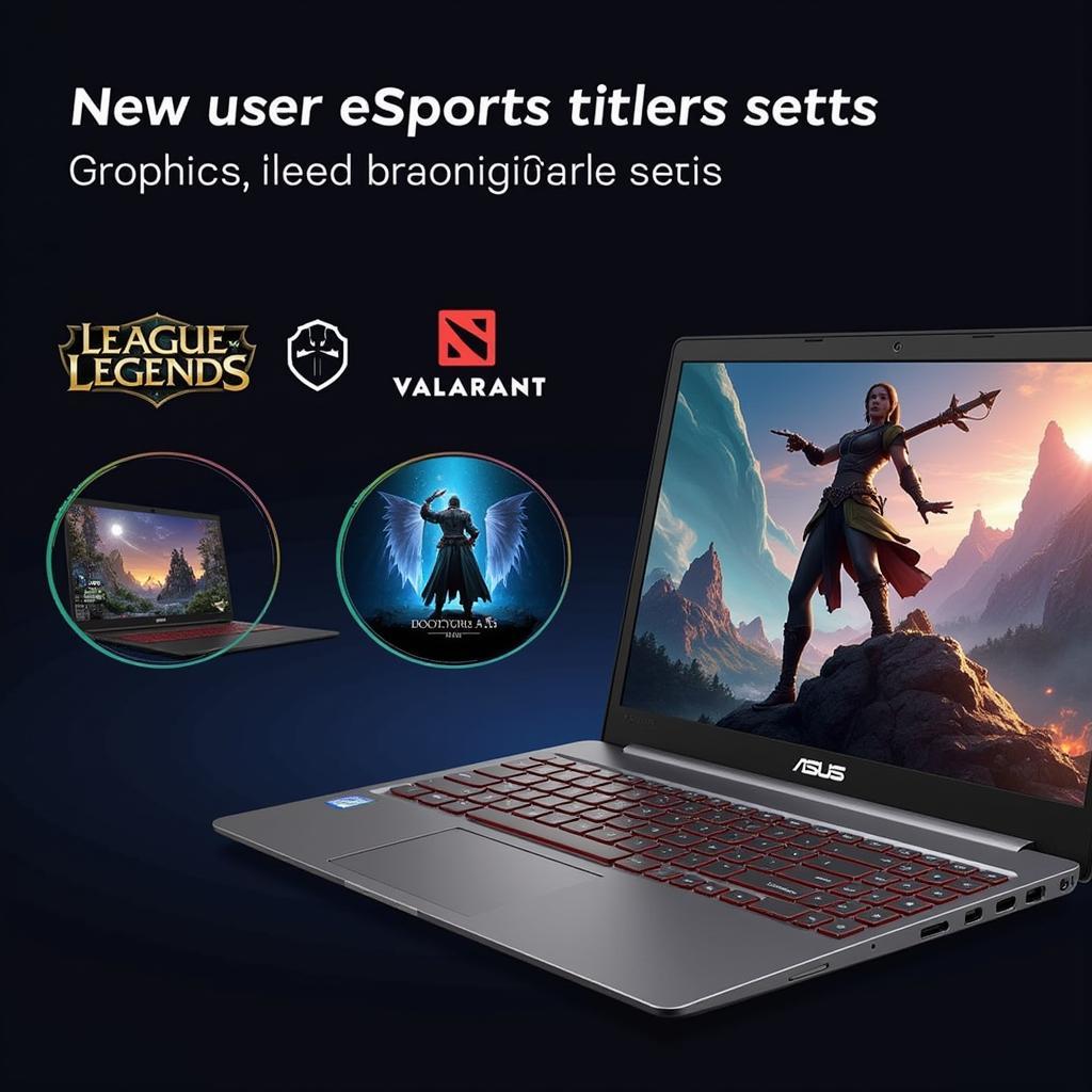 Asus Vivobook S chơi game eSports