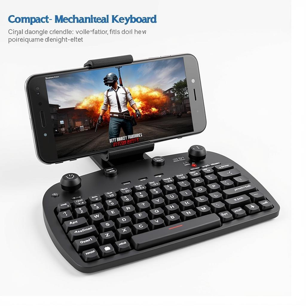 Compact Mechanical Keyboard for PUBG Mobile