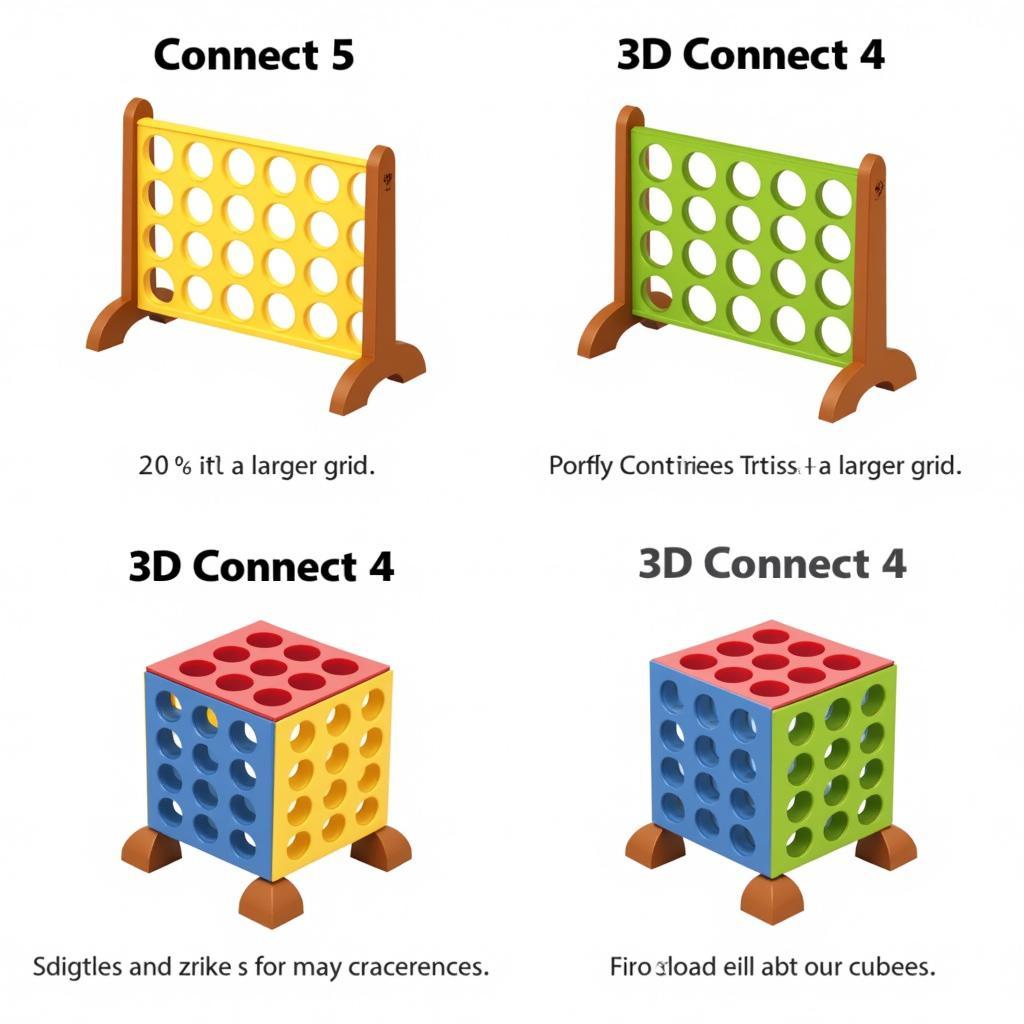 Các biến thể của Connect 4