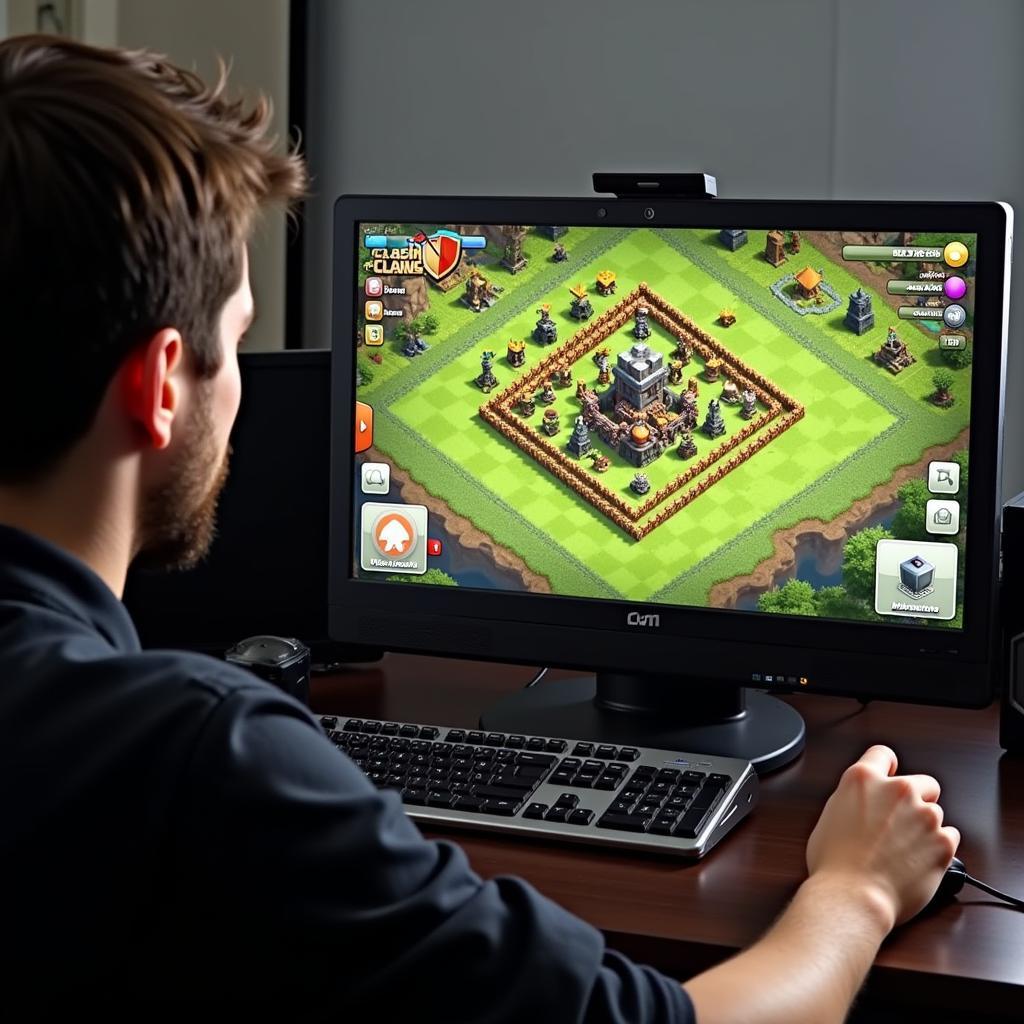 Chơi Clash of Clans trên PC với Bluestacks